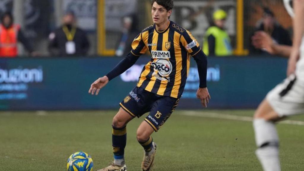 Romano Mussolini, durante un partido de la temporada 2024-2025.