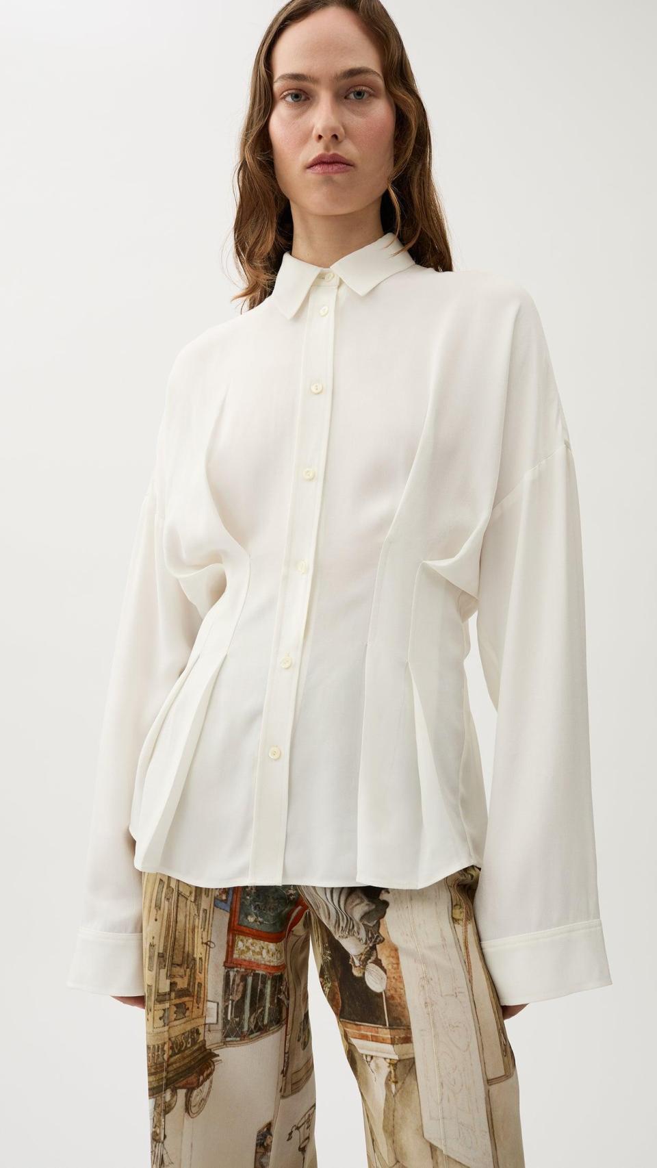 Blusa de viscosa de Rodebjer.