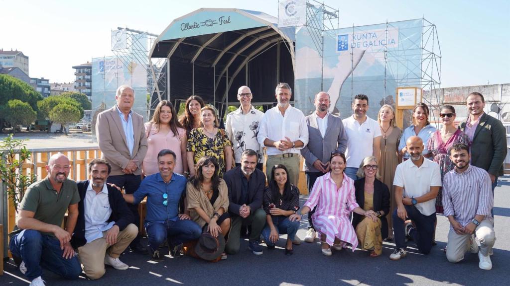Presentación del Atlantic Fest en Vilagarcía de Arousa.