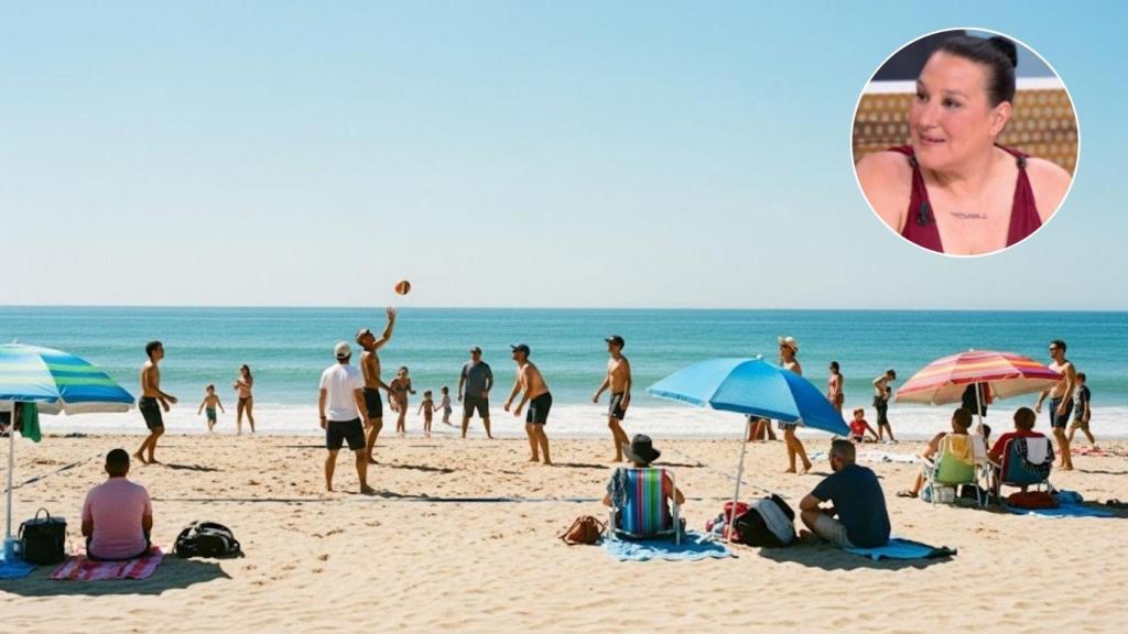 Mari Cruz, una mujer que confiesa que no puede irse de vacaciones desde hace 7 años.