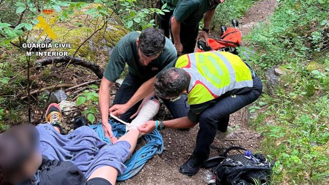 Rescate de un senderista por el Greim este verano en el Pirineo aragonés