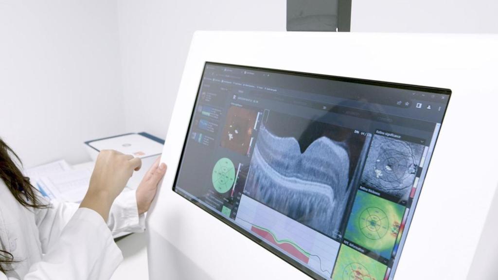 La pantalla del sistema Doria que está probando Alicante.