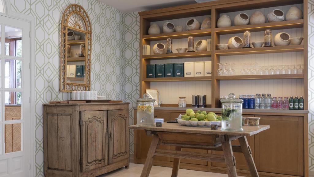 Una salas de ayuno de la Clínica Buchinger en Marbella.