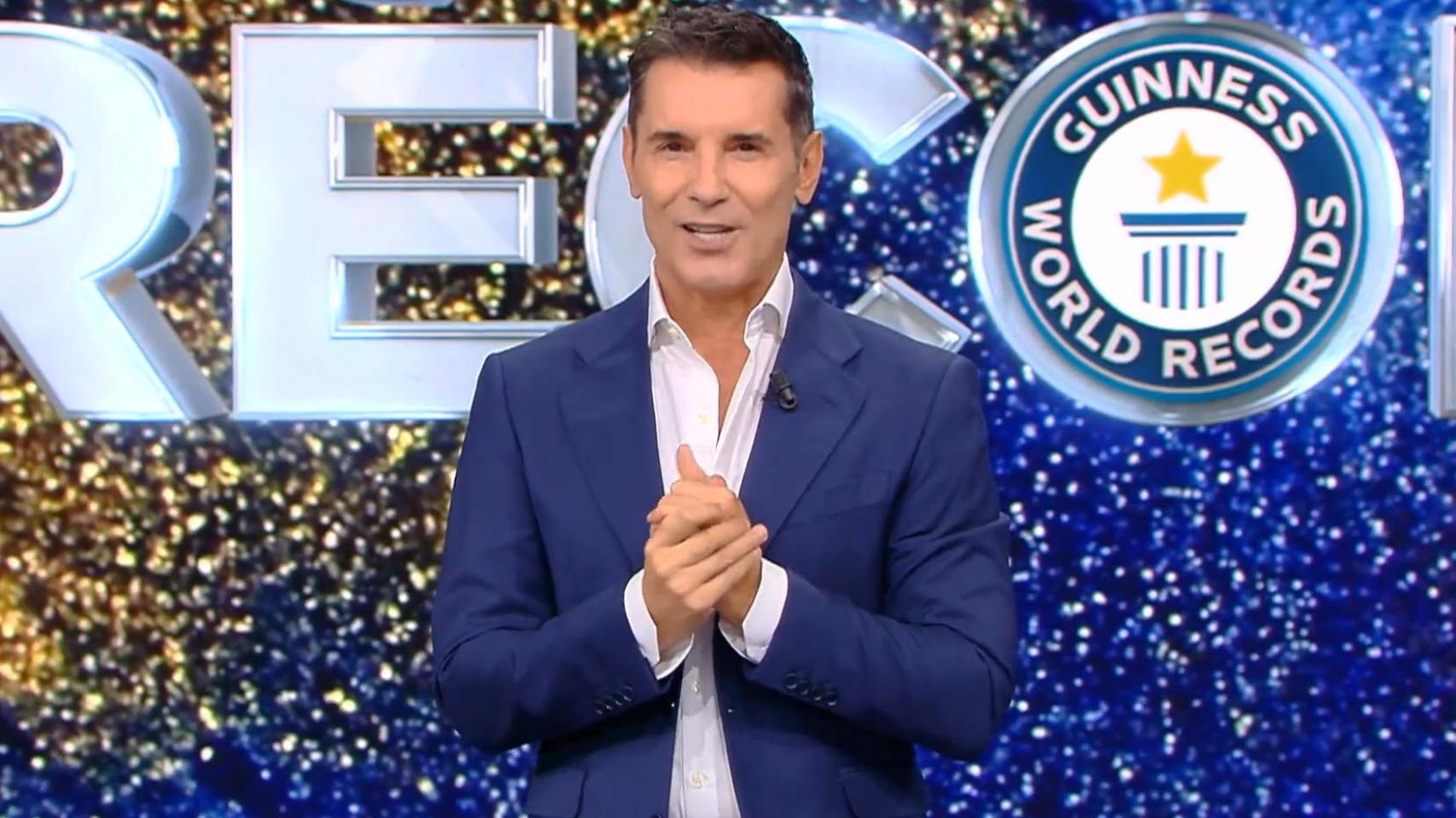 Jesús Vázquez en 'La noche de los récords'.