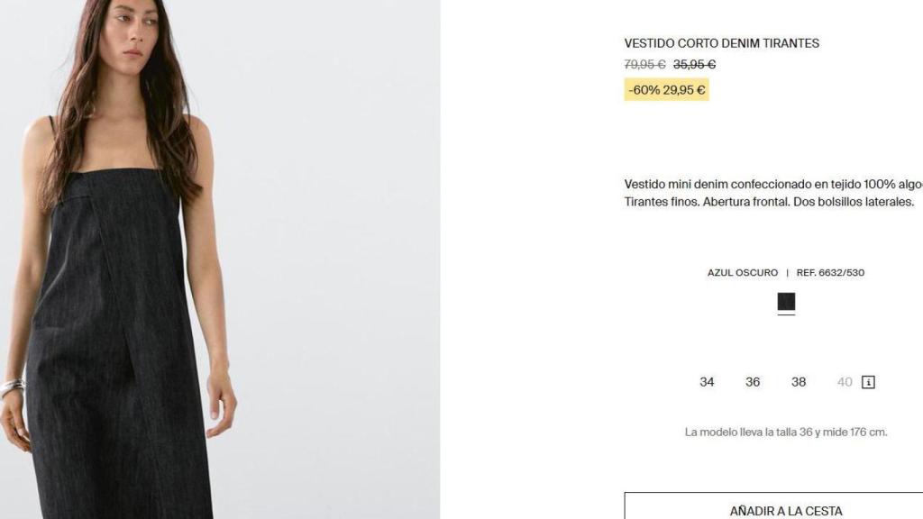 Vestido corto. Ref. 6632/530