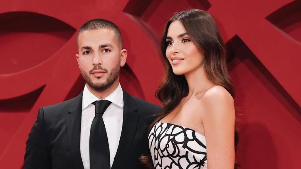Celio, uno de los tres hijos de Elie Saab, se casa con su novia, Zein Qutami.