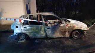 Arde un coche en Castenda de Parada, en Ordes (A Coruña)