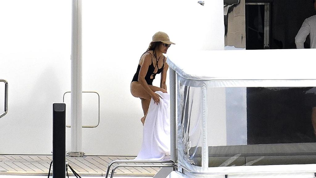 Jennifer Aniston en Mallorca.
