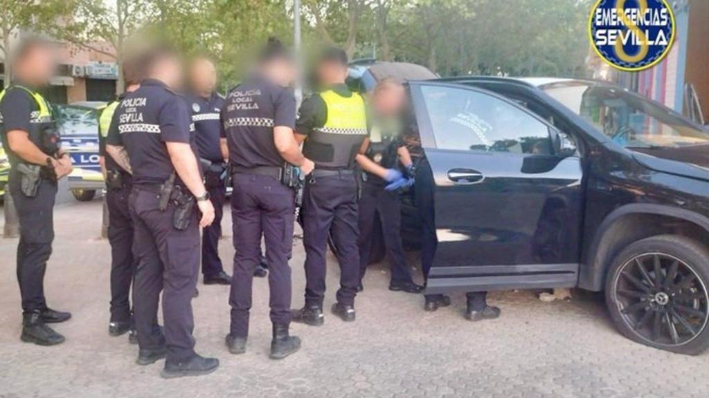 Momento de la detención