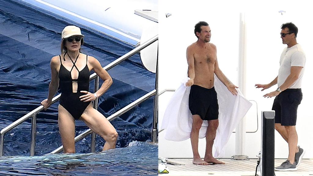Jennifer Aniston y Jim Curtis de vacaciones en Mallorca.