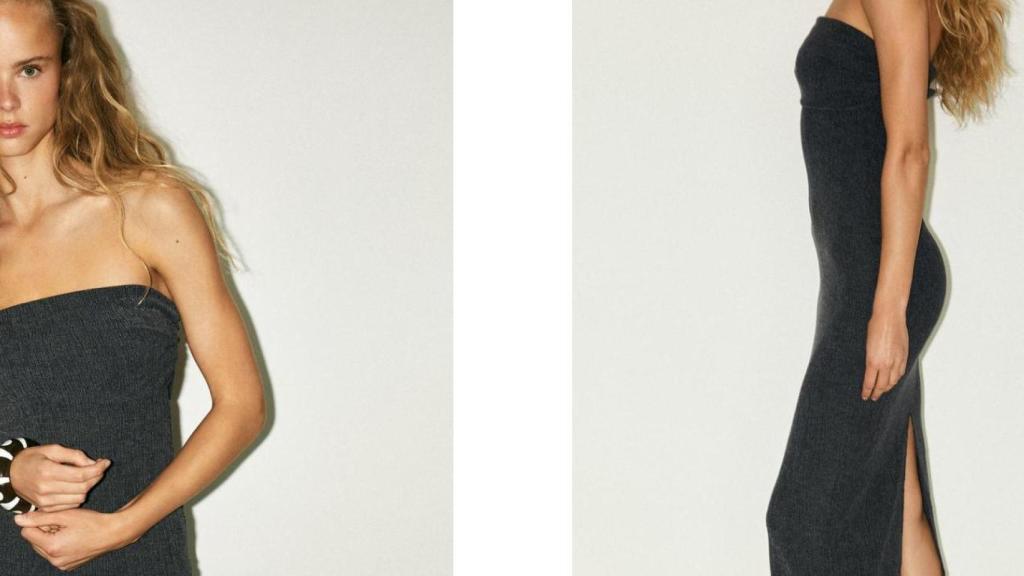 Vestido midi. Ref. 9144/303/818