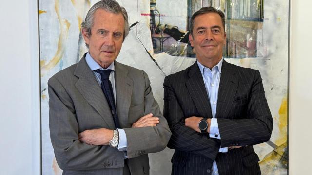 Manuel de Prado (Oquendo Corporate) y Pedro Dañobeitia (Mirabaud).