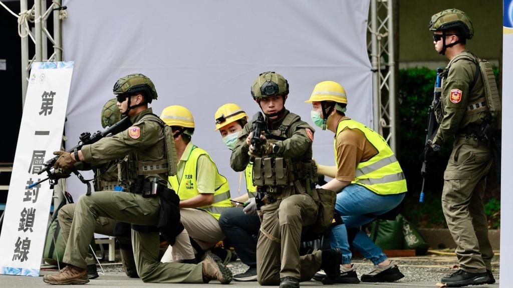 Simulacro de ataque chino en Taiwán