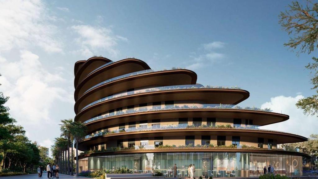 Infografía de las propuestas para transformar los terrenos de El Bulto, en Málaga.