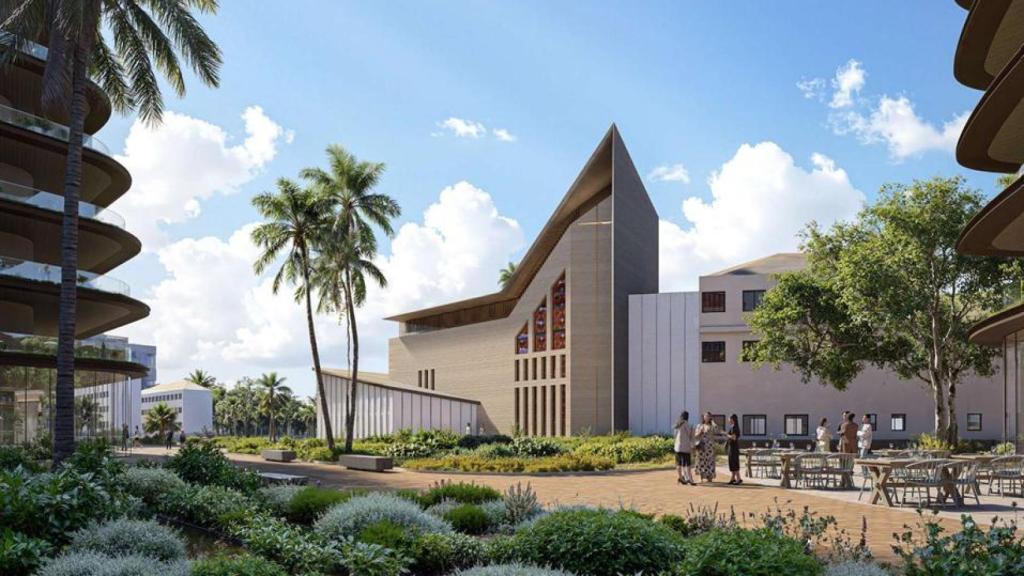 Infografía de las propuestas para transformar los terrenos de El Bulto, en Málaga.