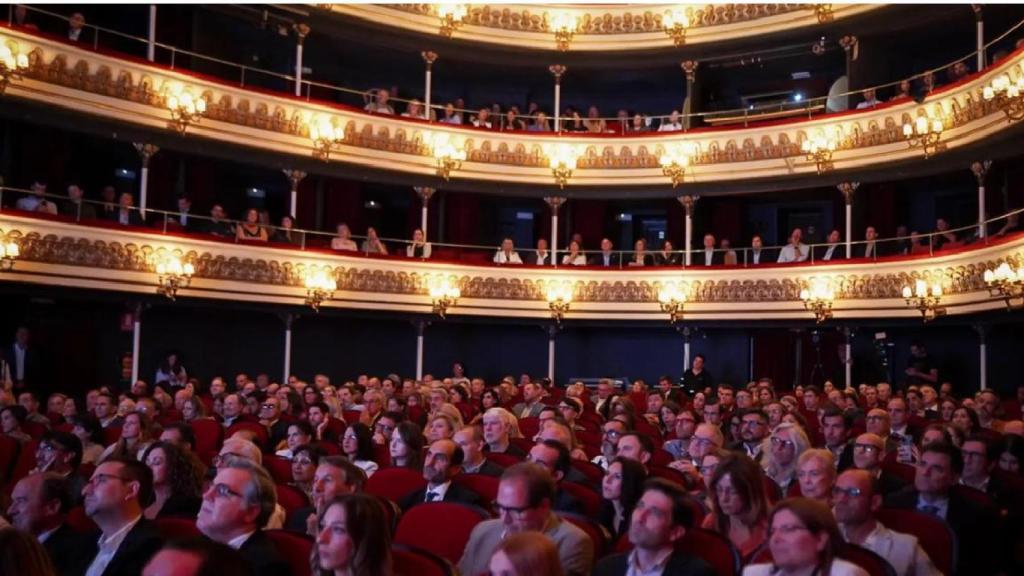 Imagen de archivo del interior del Teatro Principal.