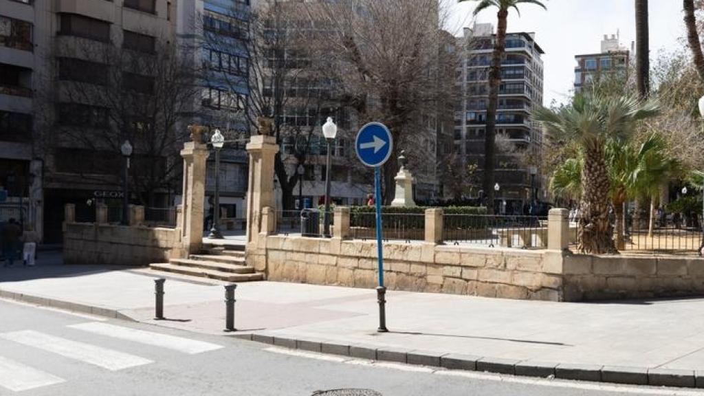 La Plaza Calvo Sotelo de Alicante.