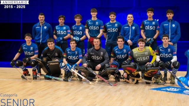 Plantilla sénior del Oleiros en la última temporada.