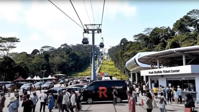 Fotograma del vídeo falso de Malasia.