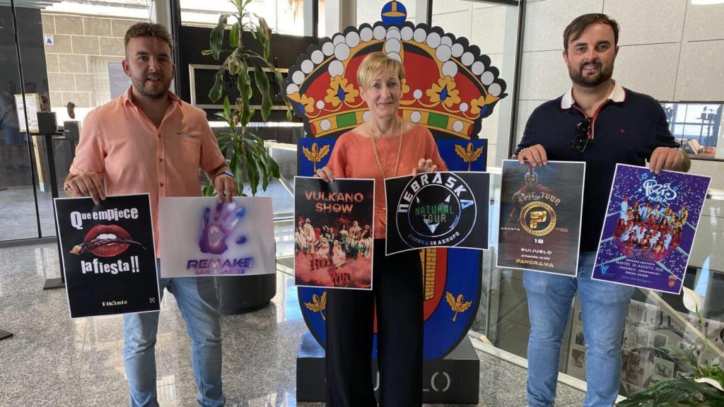 Presentación del cartel musical 2025 en el Ayuntamiento de Guijuelo