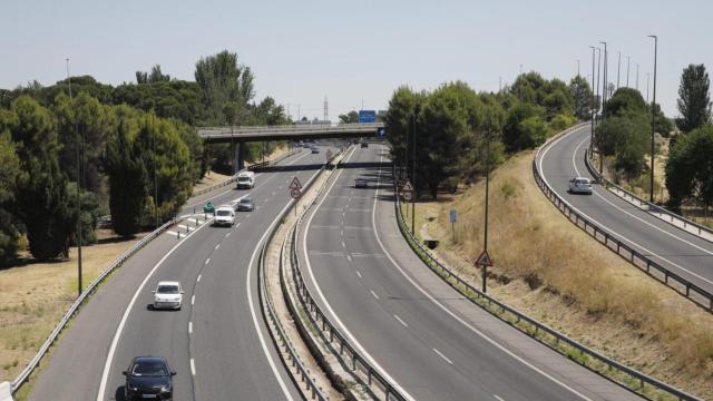 Nudo de Fuencarral dirección norte.