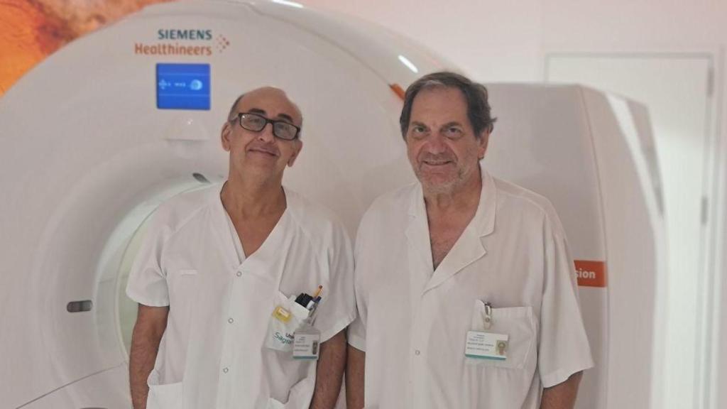 Los médicos de la unidad.