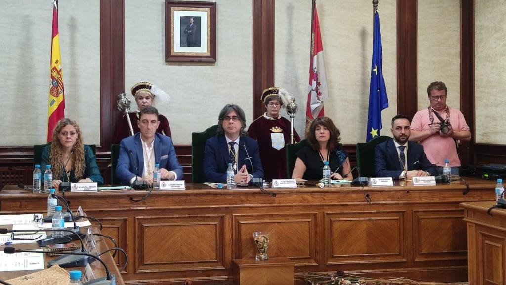 Toma de posesión de Luis Francisco Martín, alcalde de Béjar