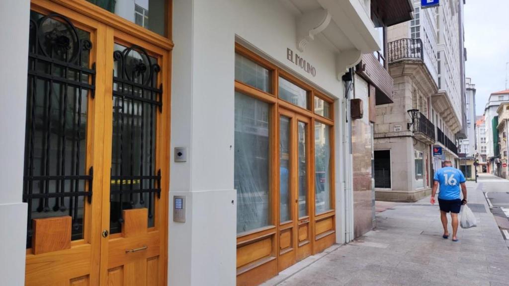 Bajo reformado del antiguo bar El Molino, en la calle Santa Catalina.