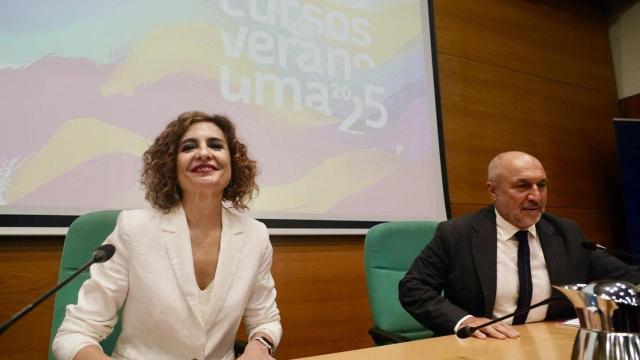 María Jesús Montero, en los Cursos de Verano de la UMA.