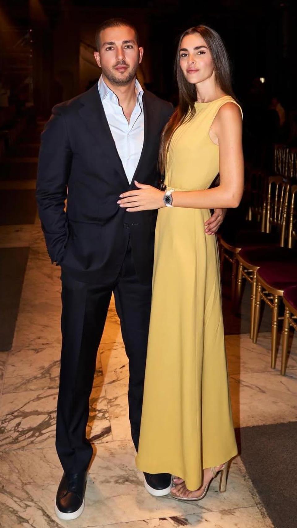 Celia Saab y Zein Qutami.