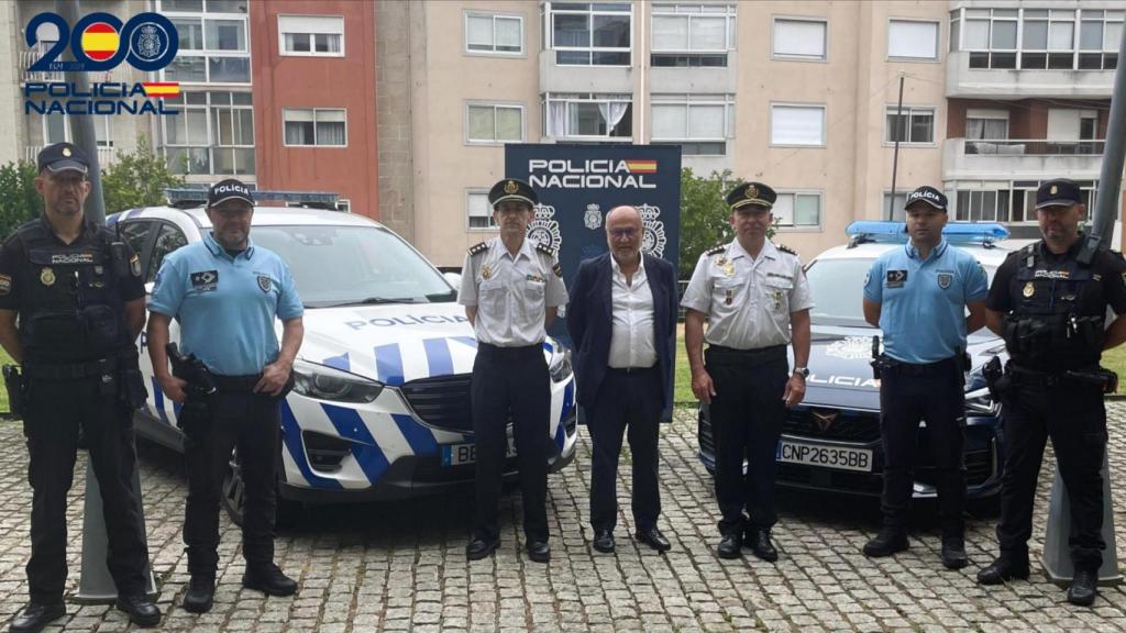 La Policía Nacional y la portuguesa patrullarán este verano las calles de Vigo