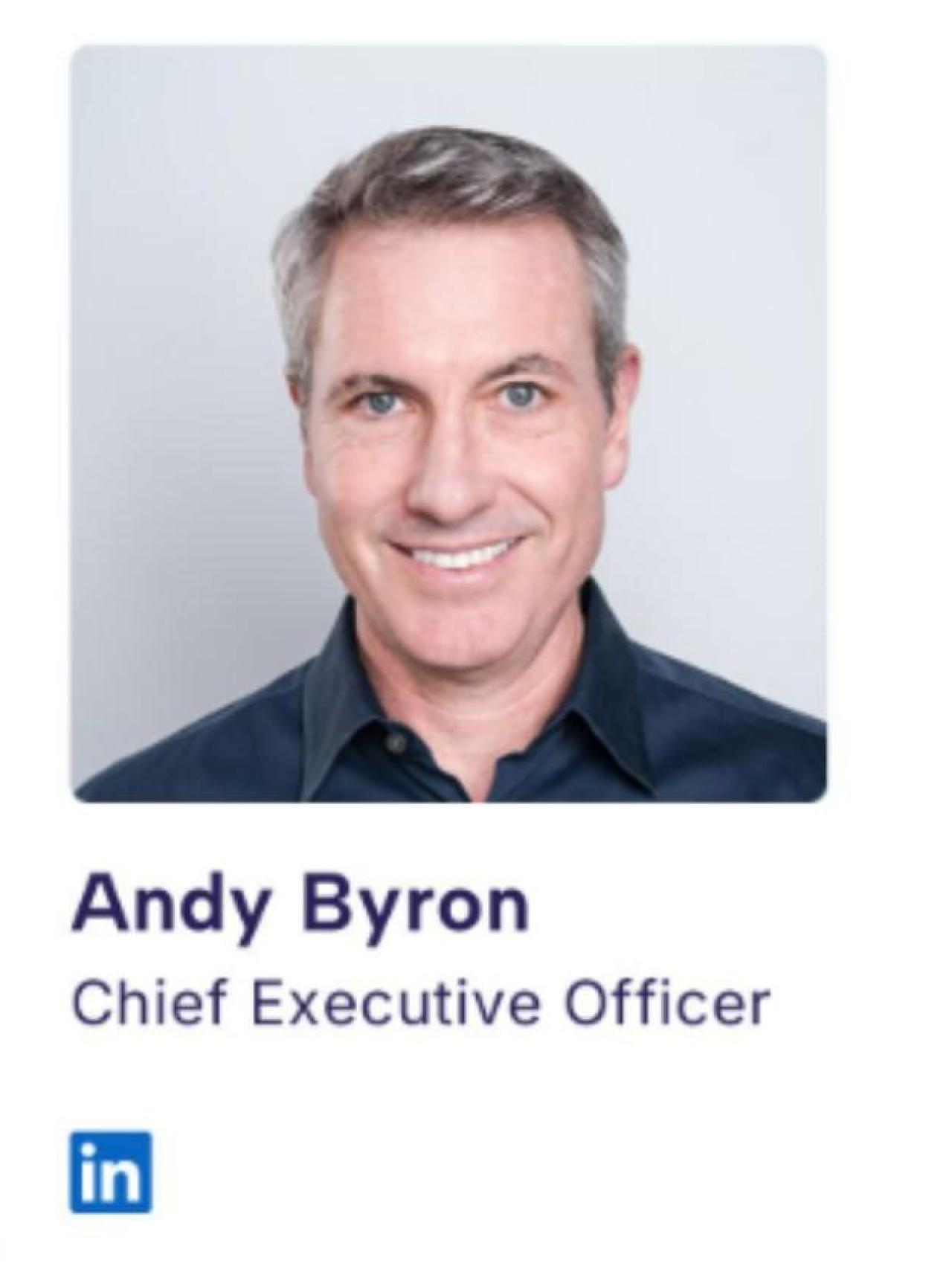 Andy Byron y Kristin Cabot, en sus respectivos perfiles de LinkedIn.