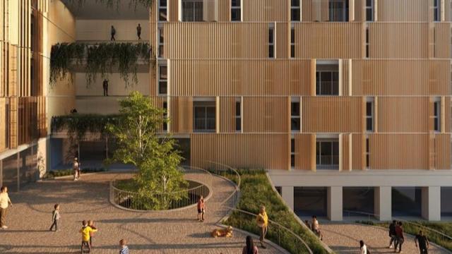 Así será la promoción de las 166 viviendas de alquiler asequible en la zona de Mahou-Calderón.