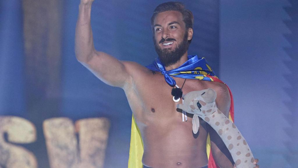 Borja González en la final de “Supervivientes”.