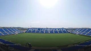 El Ibercaja Estadio, listo para su inauguración oficial.
