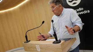 El alcalde de Pontevedra, Miguel Anxo Fernández Lores.