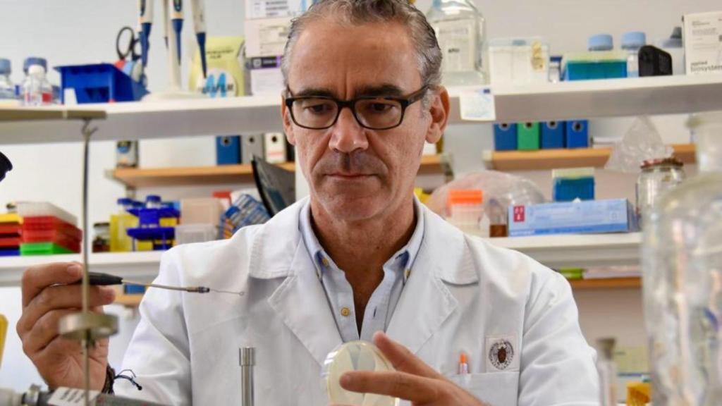 Bruno González-Zorn, líder de la investigación, en su laboratorio.