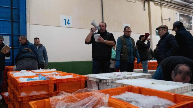 Imagen de la lonja de Vigo.