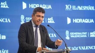 Carlos Mazón, durante el foro celebrado por EL ESPAÑOL este jueves. Vicent Bosch