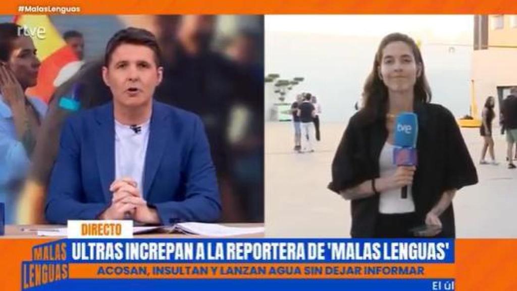 Esther Yáñez entra en directo en 'Malas lenguas'.