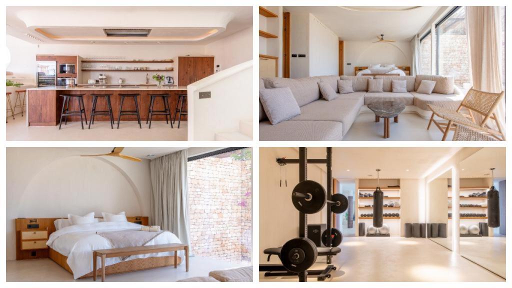 El interior de la casa de Karol G en Ibiza.