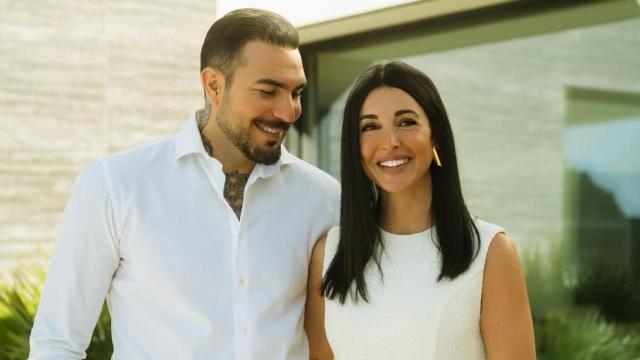 Noelia López y Roberto Jiménez en una imagen de redes sociales del pasado enero.