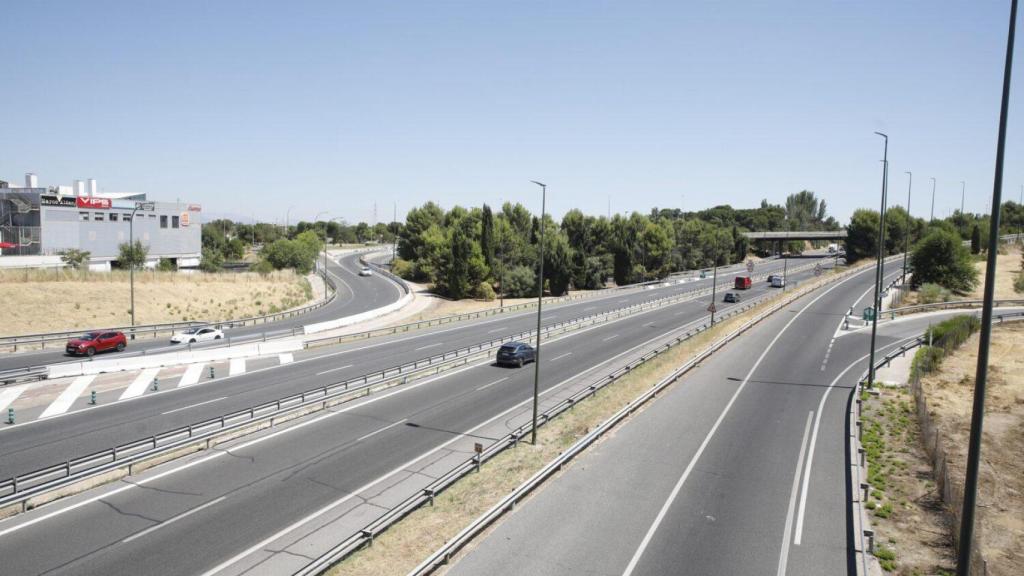 Nudo de Fuencarral, entrada a Madrid.