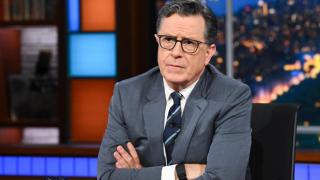 El presentador Stephen Colbert.
