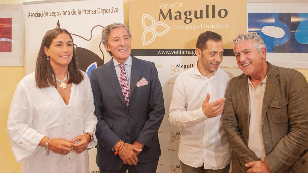 Jesús Álvarez respalda la labor de la prensa deportiva segoviana en su primera visita institucional como presidente de la AEPD