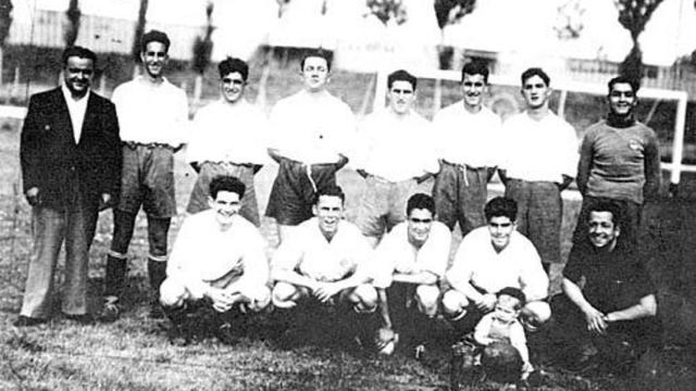 Plantilla del Club Deportivo Coya en 1945