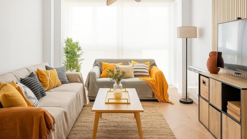 Un salón reformado.