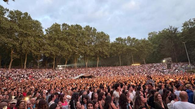 Imagen de Castrelos en el concierto de Gente de Zona.