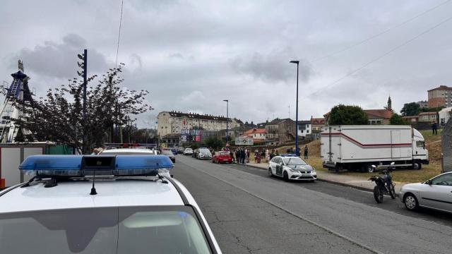 Refuerzan la vigilancia en O Burgo, en Culleredo (A Coruña) tras la pelea entre los feriantes