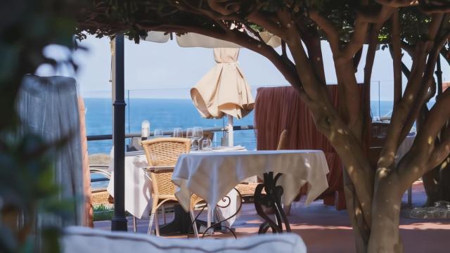El restaurante Porto dos Barcos, en Oia (Pontevedra)